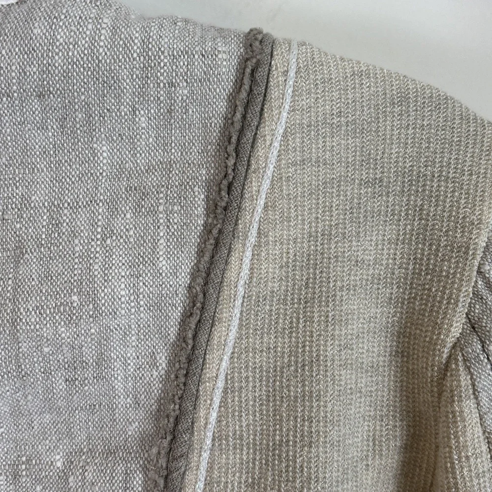 Elisa Cavaletti Daniela Dallavalle Jacket Sz XS Linen Cotton Stretch Art to Wear